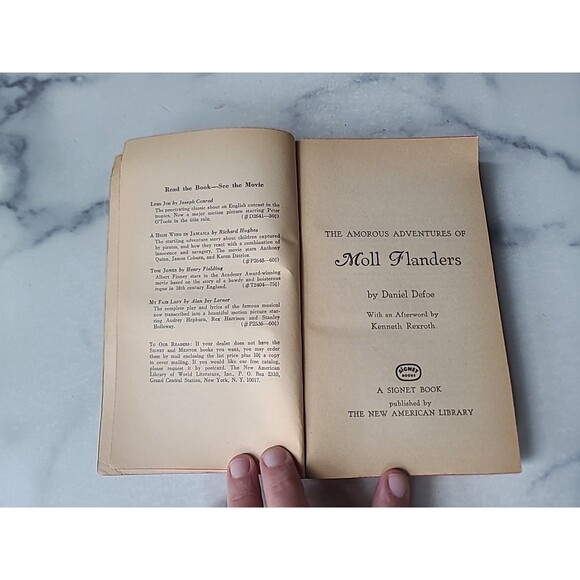 The Amorous Adventures Of Moll Flanders By Daniel Defoe Paperback - Picture 3 of 10